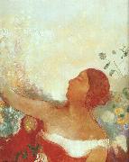 Odilon Redon The Predestined Child oil